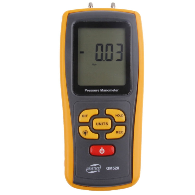 Manometro di pressione con display LCD BENETECH GM520 Manometro di pressione con display LCD BENETECH GM520